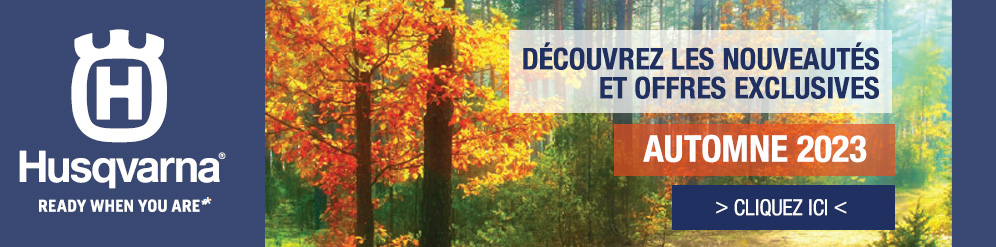 Dcouvrez les nouveauts et offres exclusives HUSQVARNA automne 2023