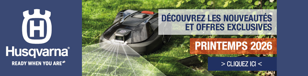 D�couvrez les nouveaut�s et offres exclusives HUSQVARNA printemps 2026