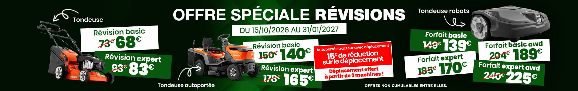 Offre sp�ciale r�visions
